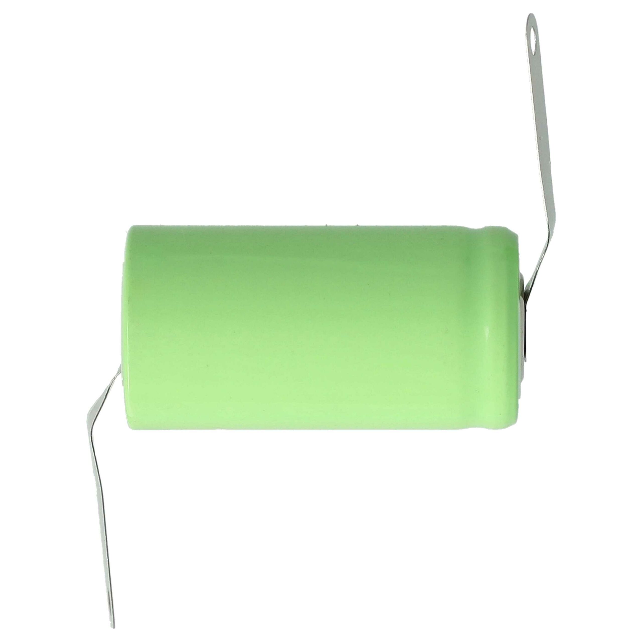 Bateria vhbw 2/3AA NiMH 650 mAh 1.2V para Modelos RC - Pack 3 Unidades - Image 4