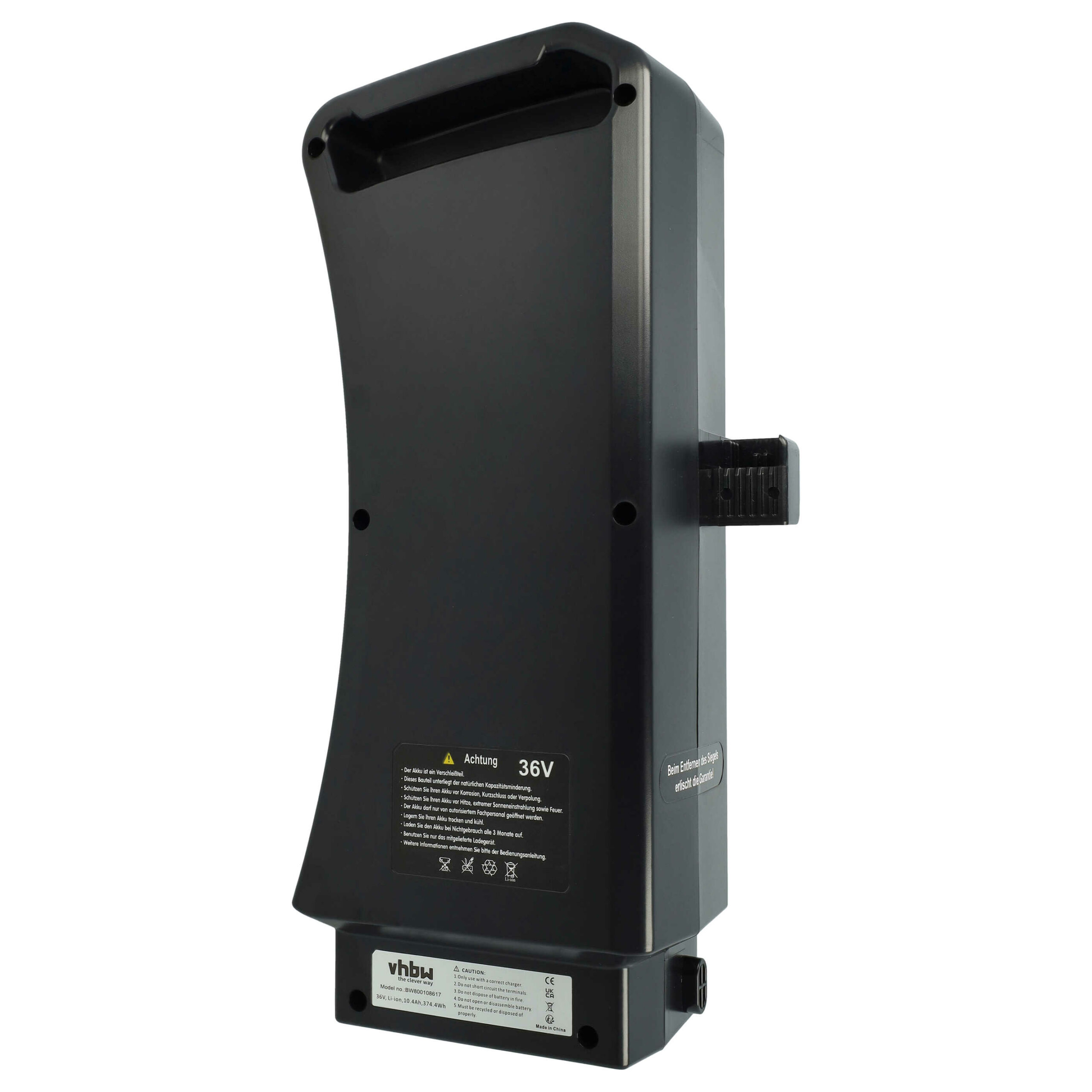 Bateria E-Bike Compatível com Samsung SDI 36V - 10,4 Ah 36V Li-Ion Preta (substitui SDI-3610C) - Image 4