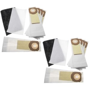 Conjunto Filtro + Saco (Papel) 14 Peças vhbw - Compatível Hoover H59, 35600279
