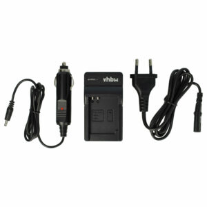 Carregador vhbw compatível com Canon CB-2LVE para câmaras digitais - 0,6 A, 4,2 V