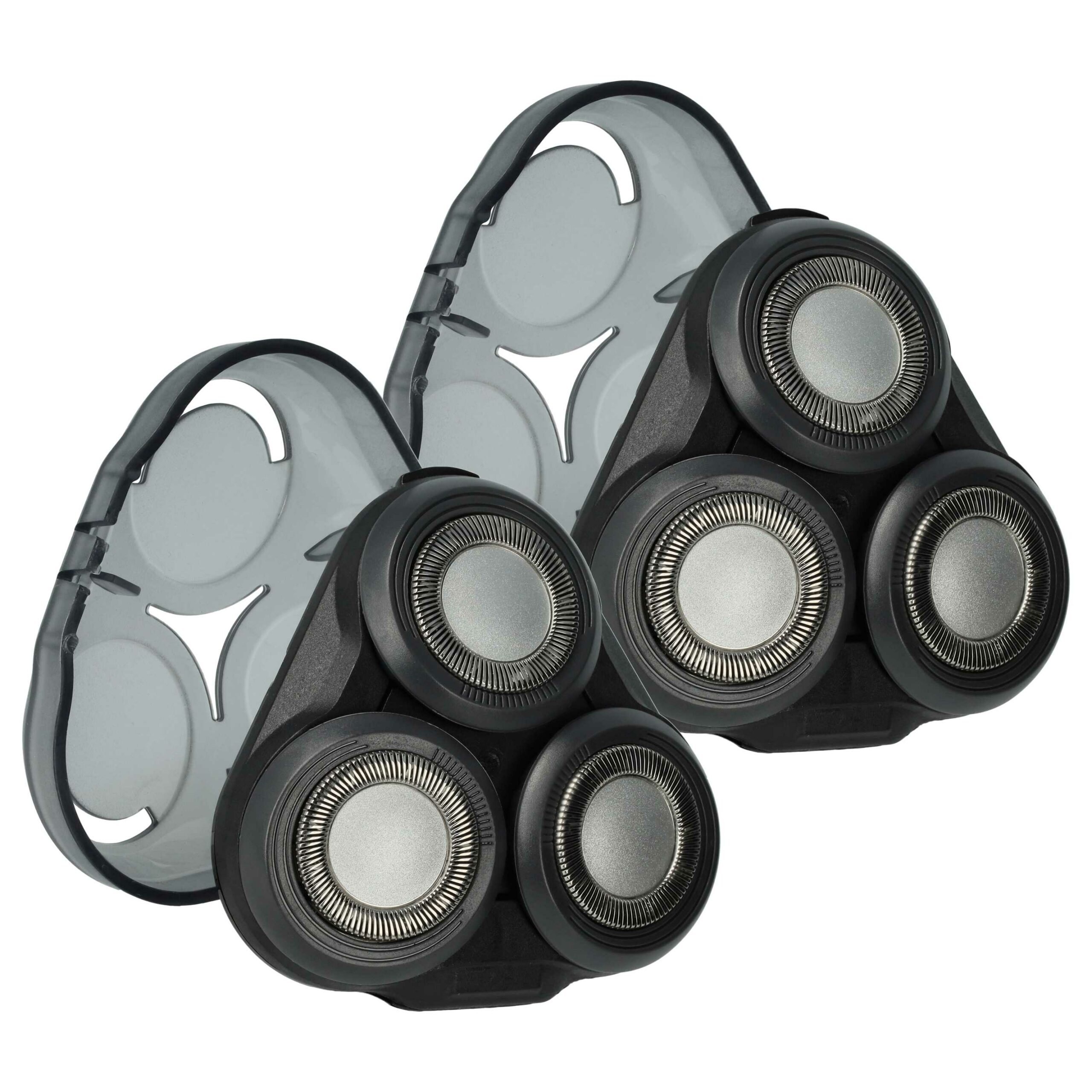 2x Cabeças de Barbear de Substituição Philips SH50/50 para Barbeador Elétrico Philips, Preto