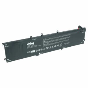 Bateria vhbw para Portátil Dell - 7300 mAh 11.4 V Li-Ion (Substitui 01P6KD, 62MJV, M7R96, 4GVGH)