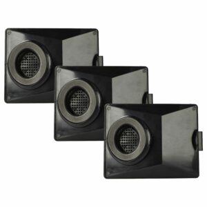 3x Filtros de Substituição vhbw para Aspirador Rainbow R12179, R12647B, 1000002