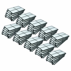 Pack de 50 Filtros de Ar ISO Coarse 45% compatíveis com Zehnder 990320575, 990320573