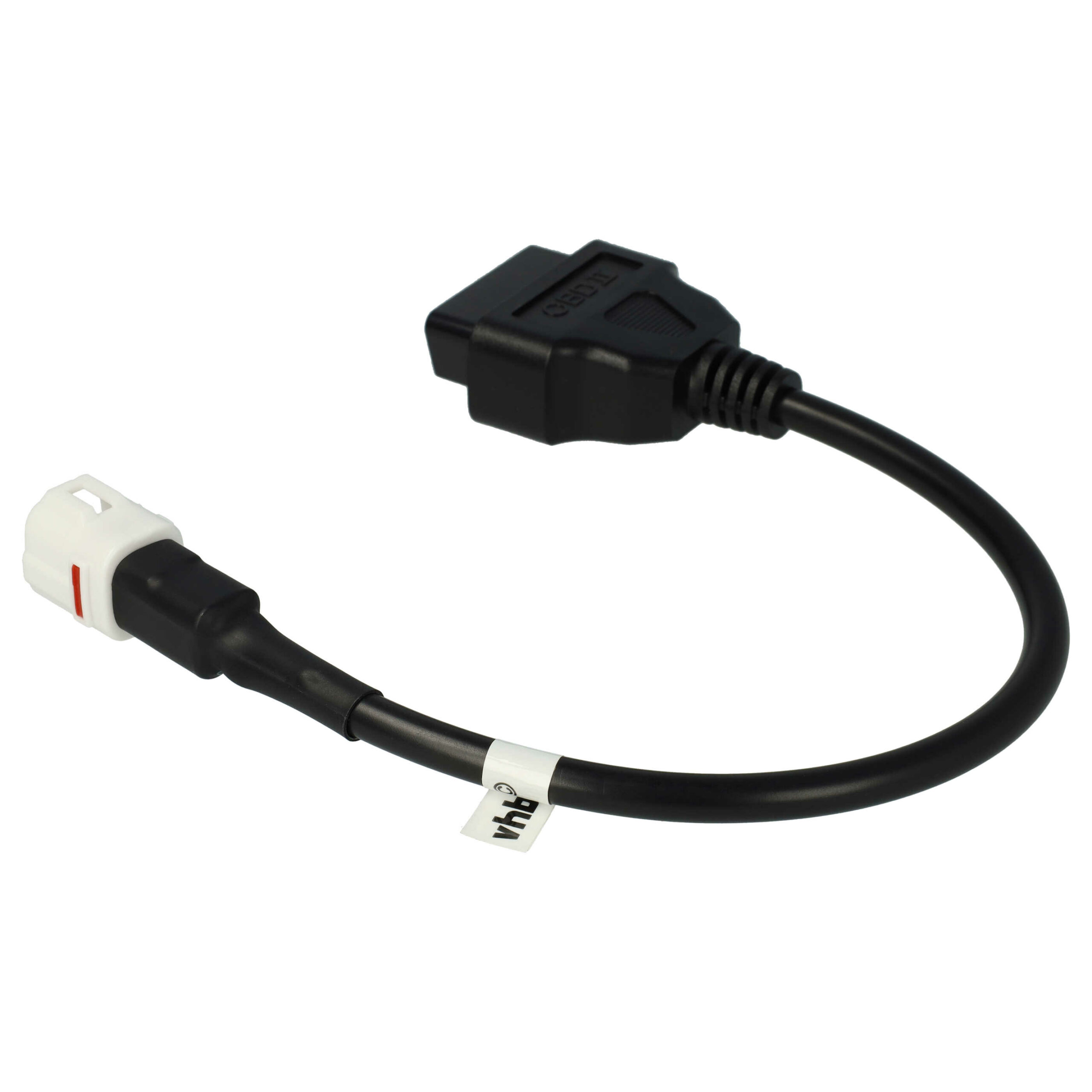 Adaptador OBD2 4 pinos para OBD2 16 pinos - Suzuki, Yamaha FJR1300 (2016-2019) Motos e Scooters vhbw - Image 4