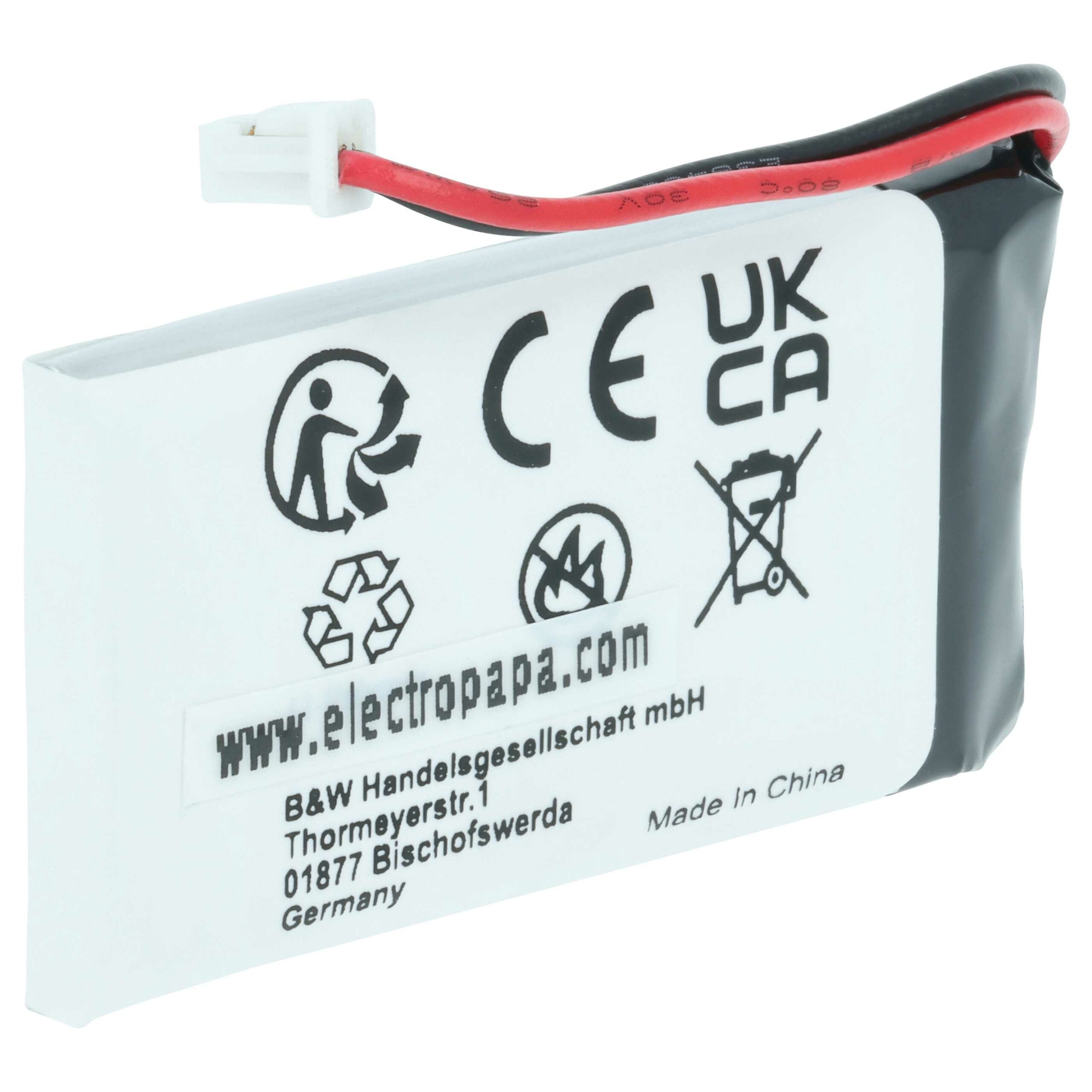 Bateria vhbw para Mitel 50006764, 50005711 - Telefone Fixo DECT 240 mAh 3.7 V Li-polymer - Image 2