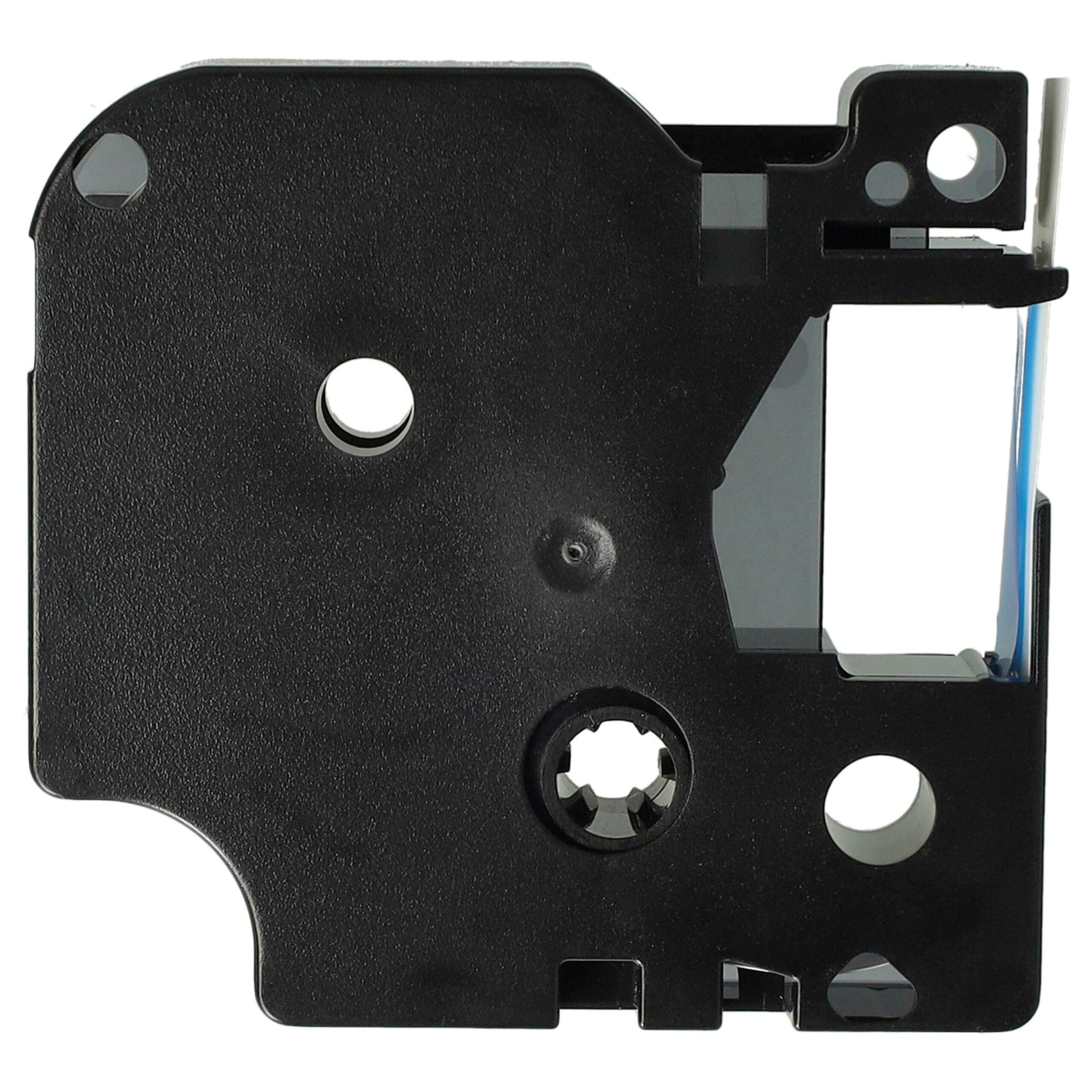 Fita de Etiquetas vhbw compatível Dymo S0720540, D1, 45014 - 12 mm Azul sobre Branco - Image 4