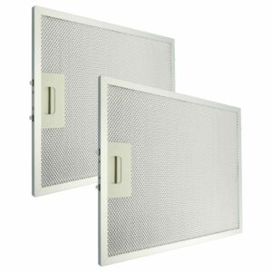 2x Filtro de Gordura em Metal Longa Duração vhbw para Klarstein 10034877