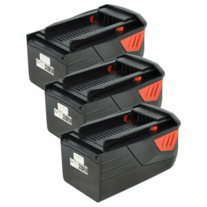 Pack 3x Bateria vhbw 36V 6000mAh para Hilti TE6-A36, TE6-ALi, CPC 36V, WSC 7.25-A36, TE 500-A36