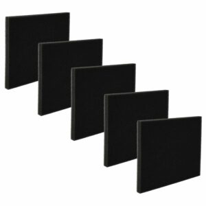 5x Filtro de Espuma vhbw para Aspirador Philips 432200039691, CP0789