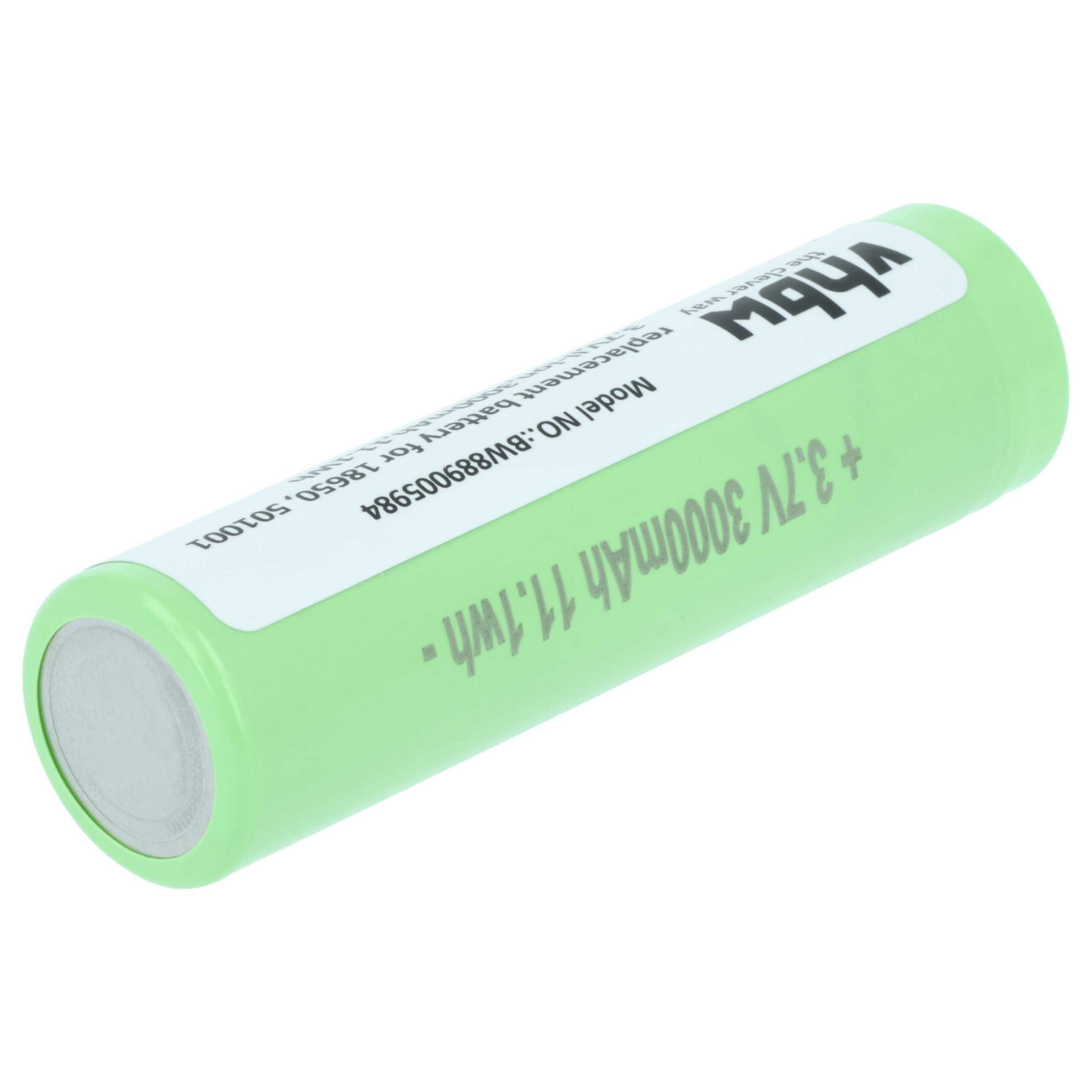 Bateria vhbw 3x Li-Ion 3.7V 3Ah para Lanternas Ledlenser, Fenix, Olight e EagleTac - Image 2