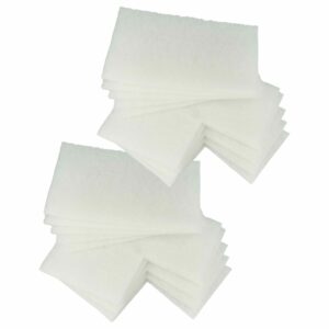 Conjunto de 20 Filtros para Vallox KWL 080 SC, 080 SE, 090 SC, 090 SE - Filtros de Ar de Saída e Entrada