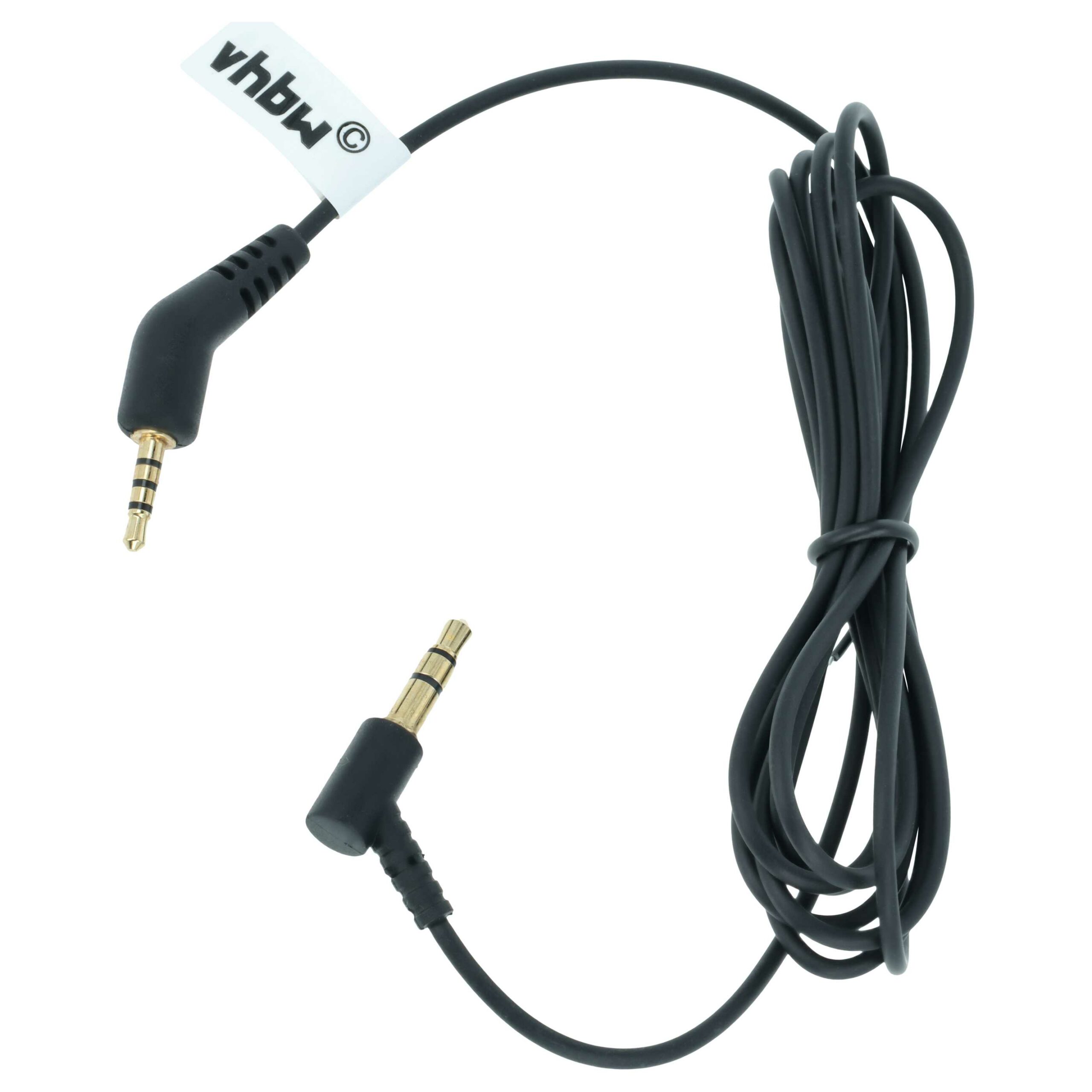 Cabo de Áudio para Auriculares Bose QuietComfort, 120 cm, vhbw - Image 2