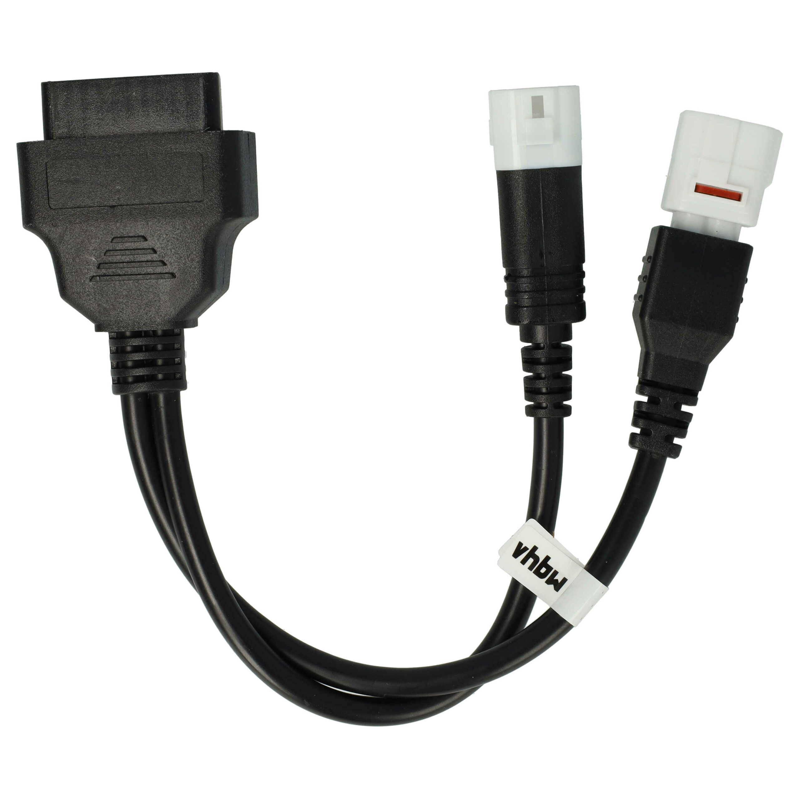 Adaptador OBD2 3 Pinos e 4 Pinos para OBD 2 16 Pinos - Yamaha 2016-2019