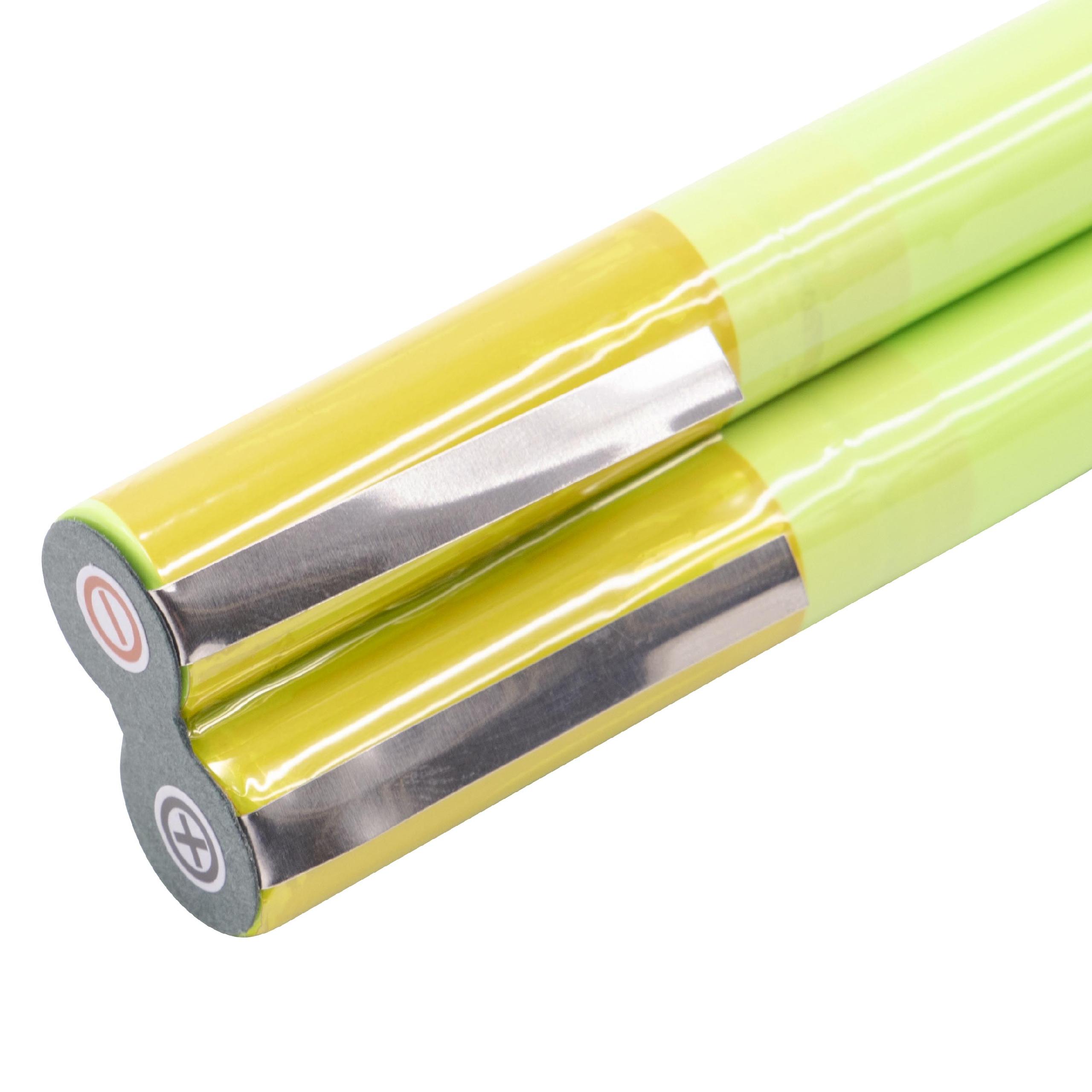 Bateria vhbw para Detetor de Metais Minelab ML-FBS, 3011-0170, 3011-0196, XQ1 - 2000 mAh 9.6 V NiMH - Image 2
