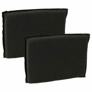2x Filtro de Carvão Ativado para Aspirador Vorwerk Tiger VT265, VT270