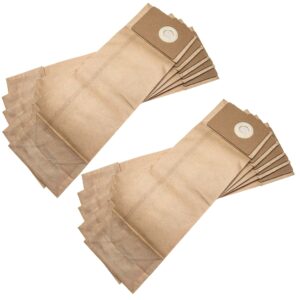 10x Sacos de Papel para Aspirador Nilfisk 107413586, 1471058500 - Compatível Clarke - vhbw