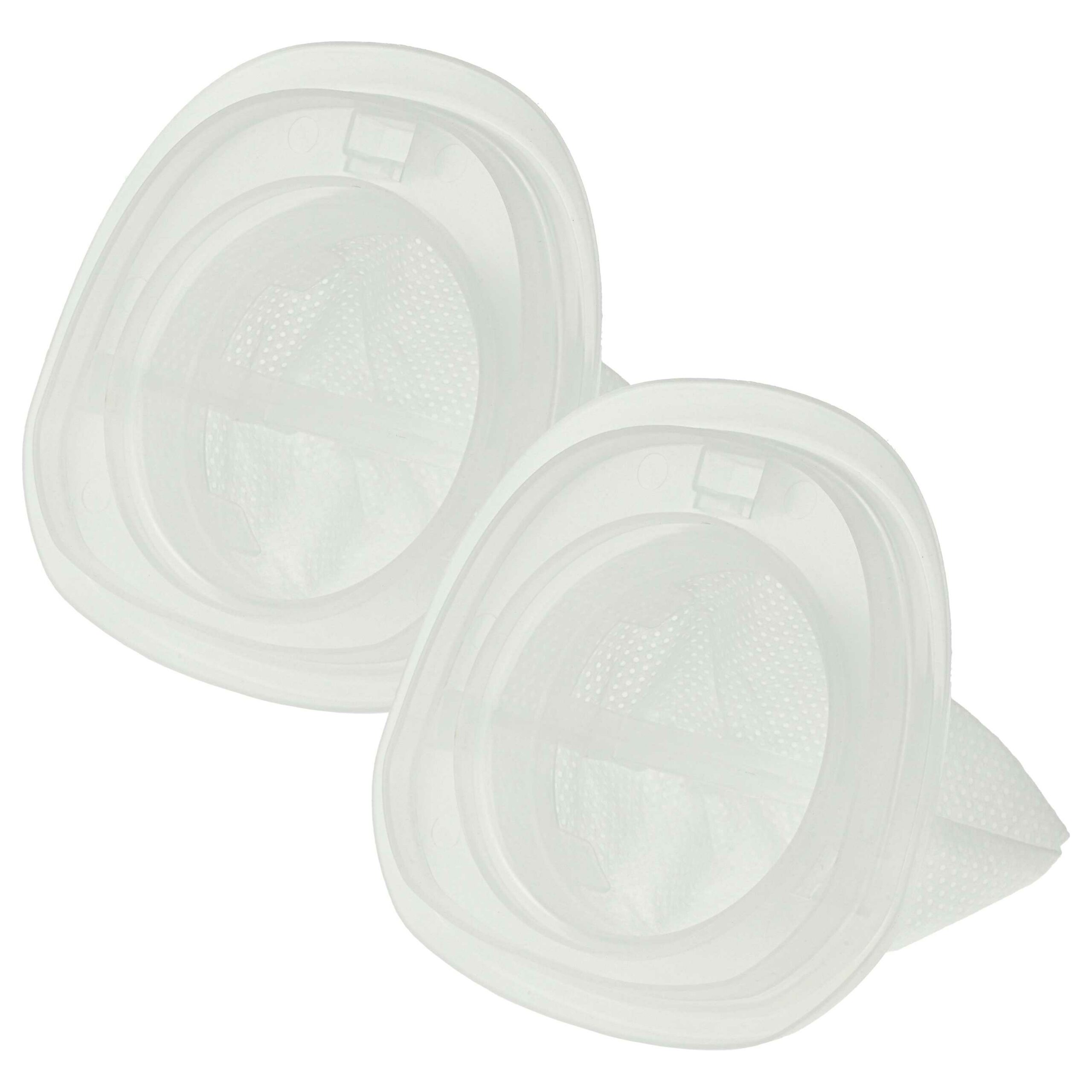 2x Filtro de substituição vhbw para aspirador Black & Decker HNVCF10