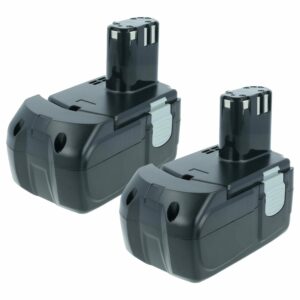 2x Bateria compatível Hitachi BCC 1815, BCH 1820, EB 1814SL, EB 1812S - 1500 mAh, 18 V, NiMH