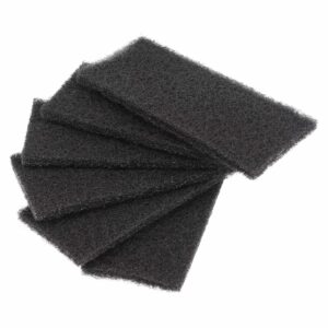 6x Filtro de Carvão Ativado para Caixas de Resíduos Franke - Substitui 1330038254