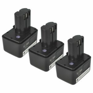3x Bateria vhbw para Gesipa Accubird, Firebird, Powerbird - 1500 mAh, 14.4 V, Li-Ion