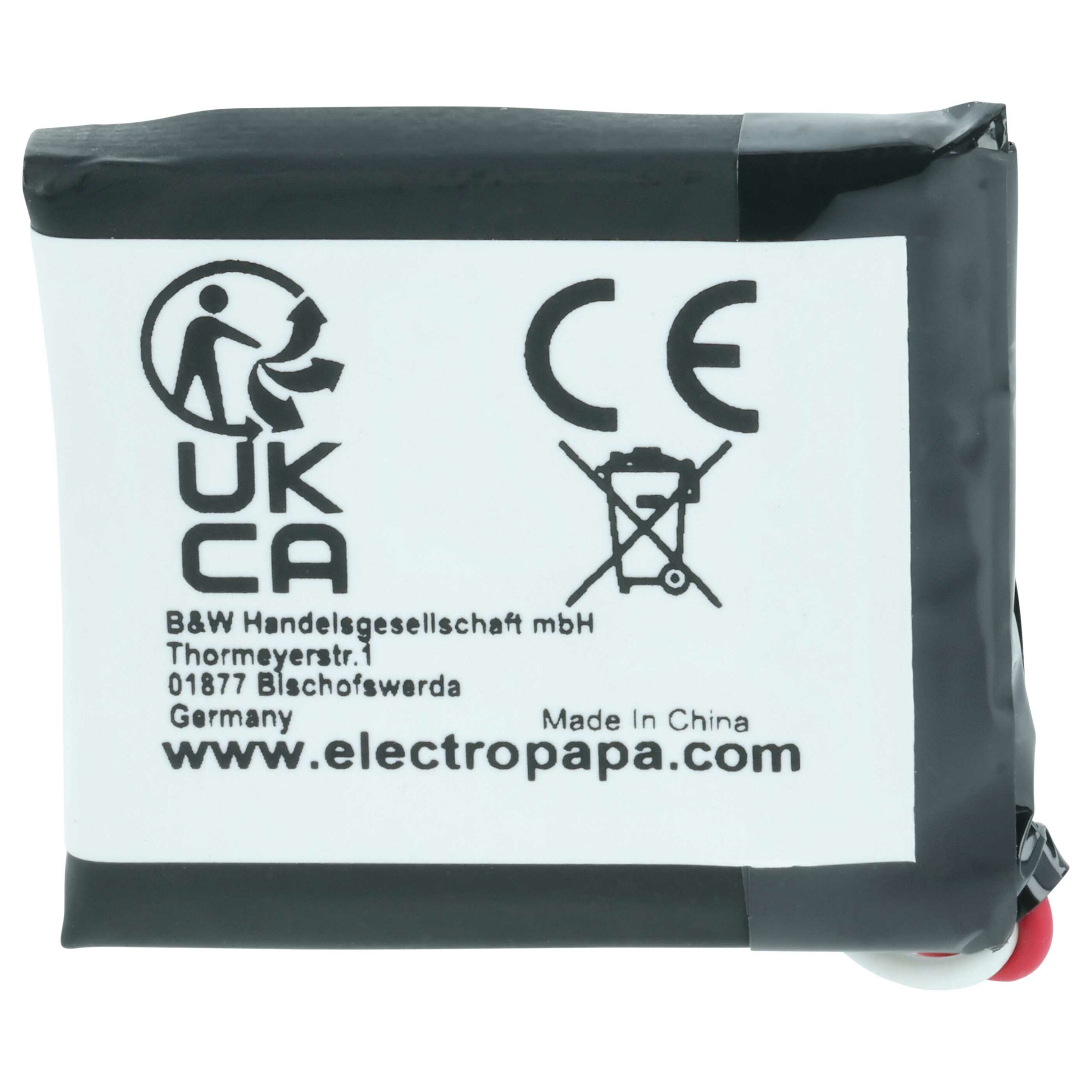 Bateria para Auscultadores Sem Fios Sennheiser AHB552826TPC - 360 mAh 3.7 V Li-polímero vhbw - Image 4