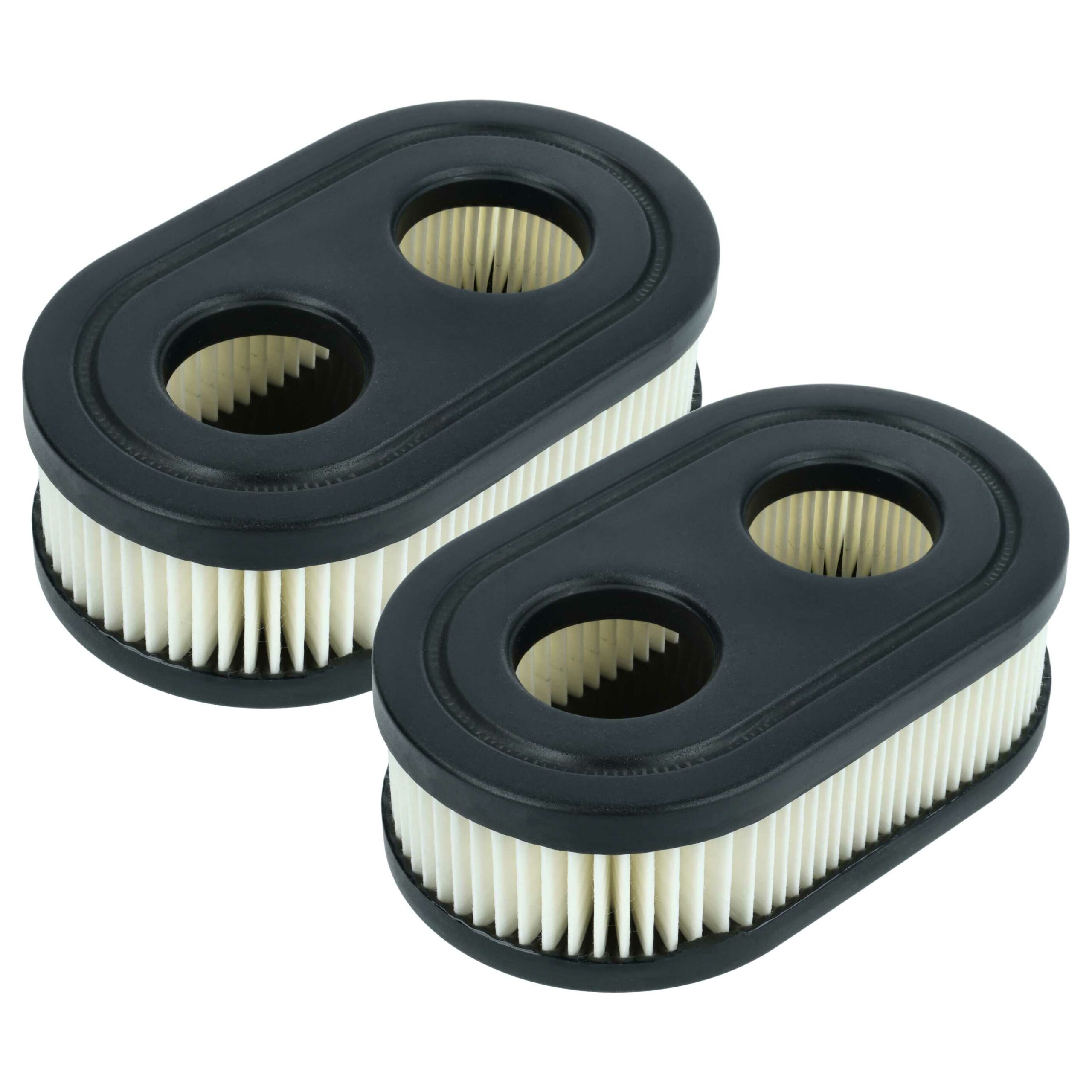 2x Filtro de ar compatível Briggs & Stratton 4247, 5432, 593260, 798339, 798452, 09P702, 5432K para cortadores de relva
