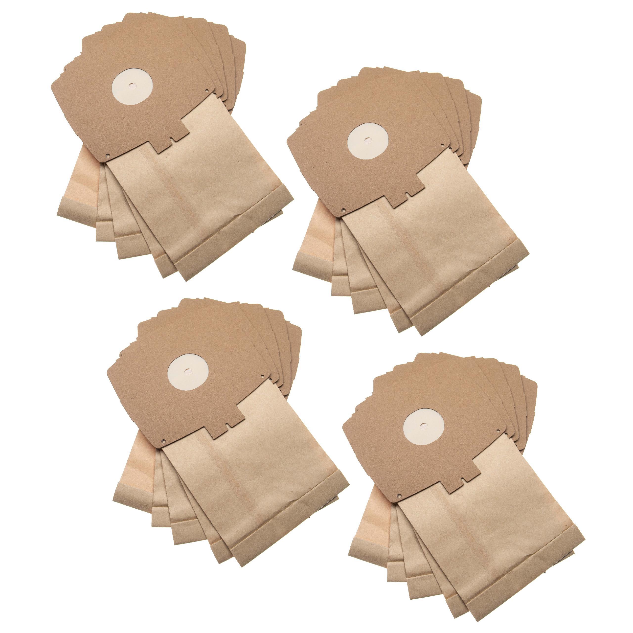 Pack 20 Sacos para Aspirador Electrolux E6, E6N Turbomatic - Papel - Image 2