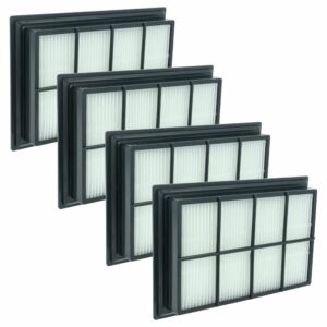4x Filtro de Substituição vhbw compatível com Kärcher 2.860-229.0 para Aspirador Kärcher