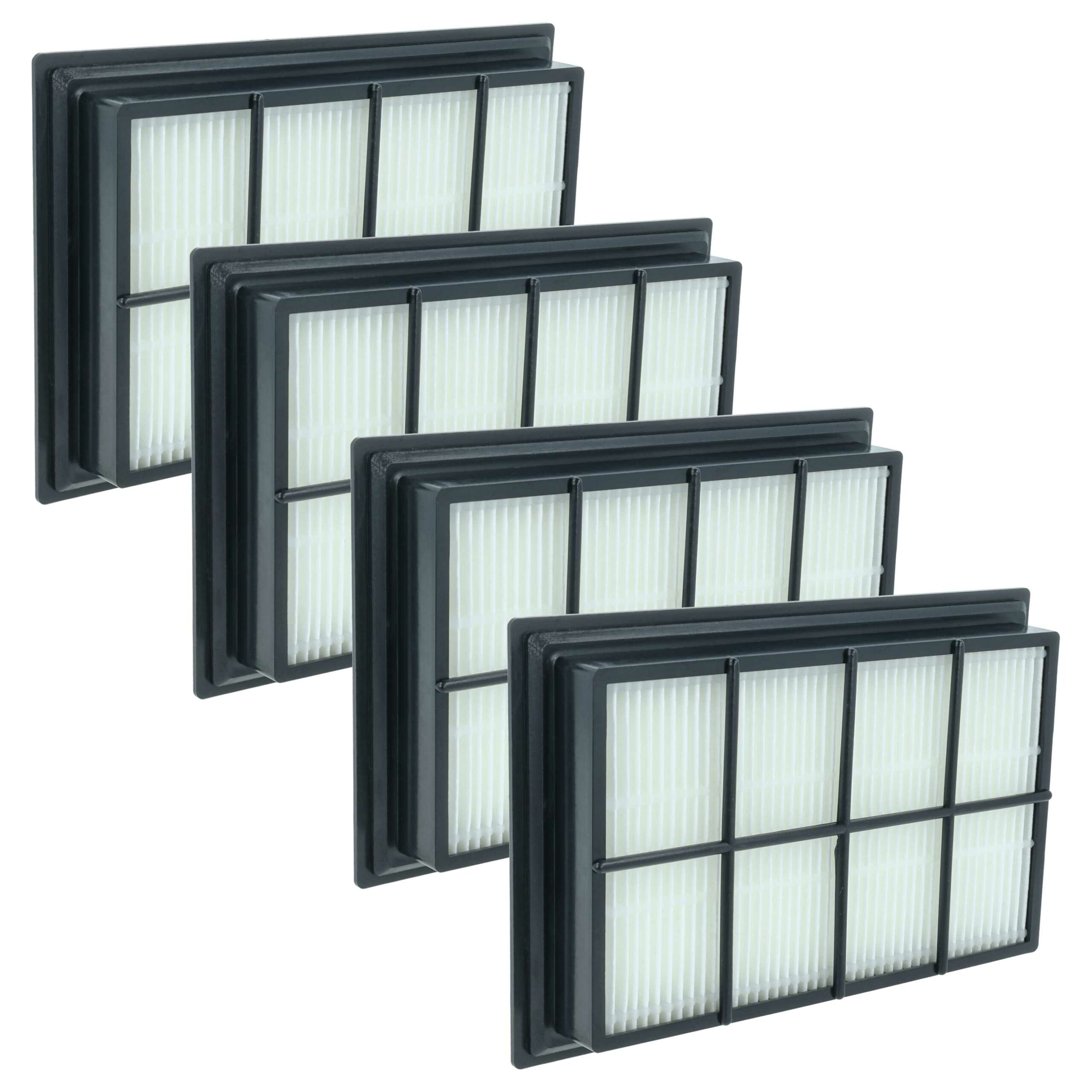 4x Filtro de Substituição vhbw compatível com Kärcher 2.860-229.0 para Aspirador Kärcher