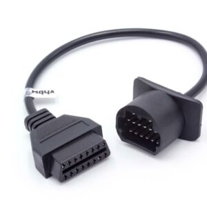 Adaptador OBD2 17 Pinos OBD1 para OBD2 - Mazda, Ford, Toyota