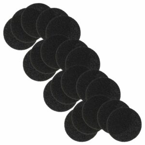 20x Filtro de Ar para Junkers 7738112111 - Classe G2, Lavável, Preto - vhbw