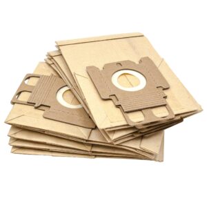 Pack 10 Sacos para Aspirador compatíveis com Europlus M 301 Privileg - papel
