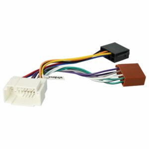 Adaptador ISO para Rádio de Carro Honda, Fiat, Opel, Suzuki - Conector ISO 10487 vhbw