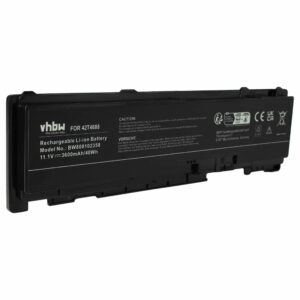 Bateria para Lenovo 42T4690, 42T4691, 42T4688, 42T4689, 42T4832 - 3600 mAh 11.1 V Li-Ion