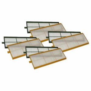 Conjunto de 8 Filtros vhbw para Zehnder 400100084, 006040220, 400100085, 006040202, 006040200