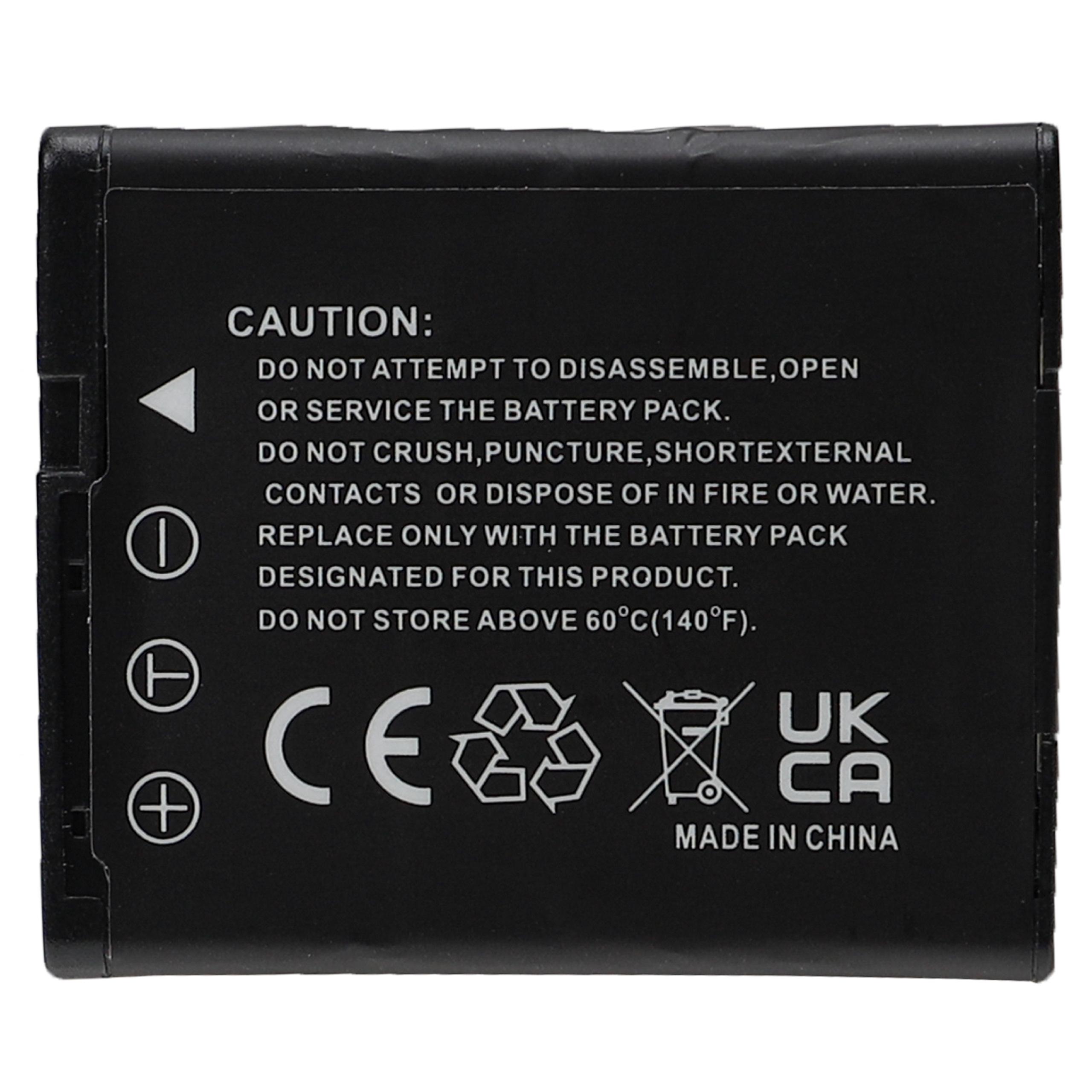 2x Bateria EXTENSILO substitui Casio NP-130, NP-130A - 1800mAh, 3.7V, Li-Ion - Image 2