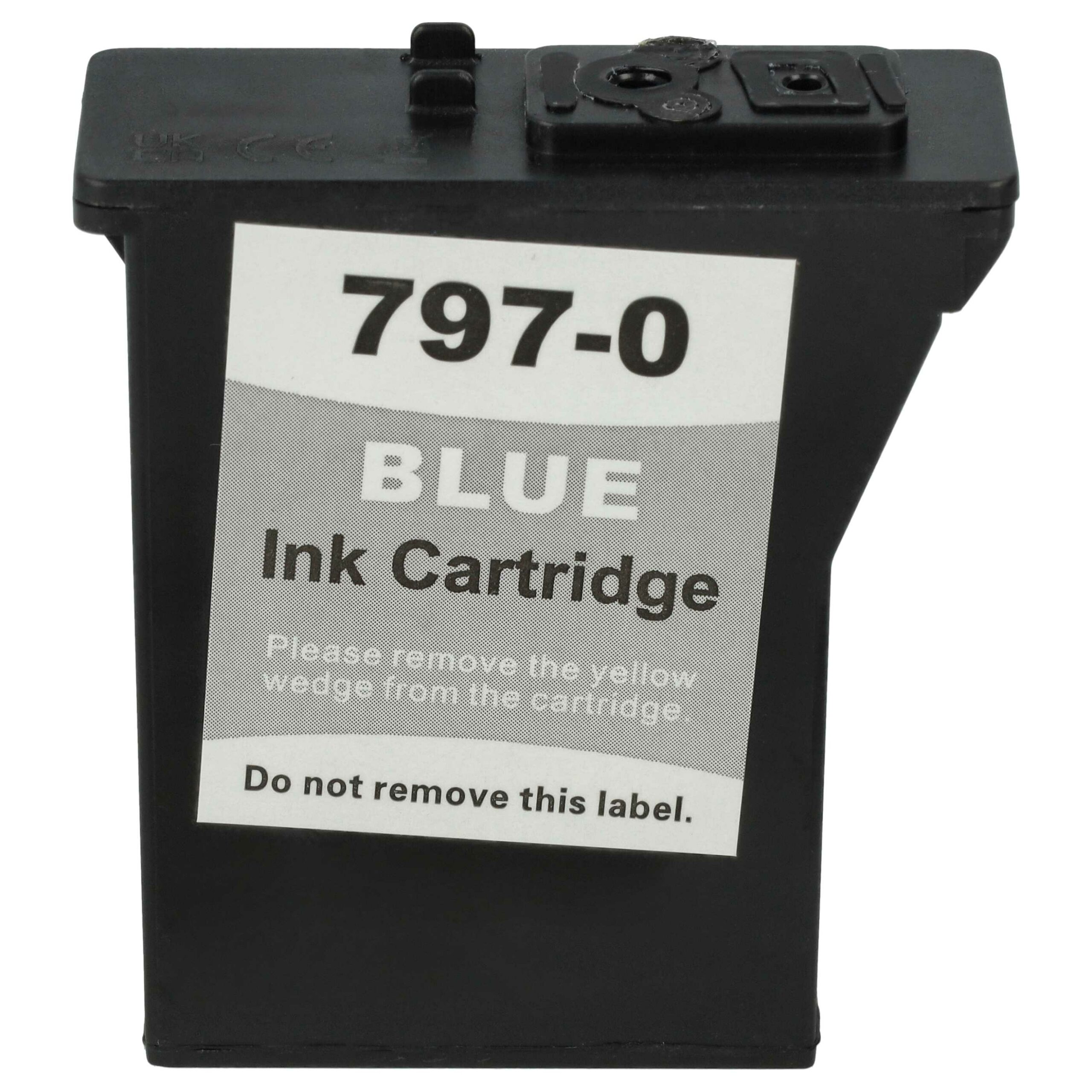 Cartucho de Tinta vhbw Compatível Pitney Bowes 797-0 Azul 25 ml com Chip - Image 3