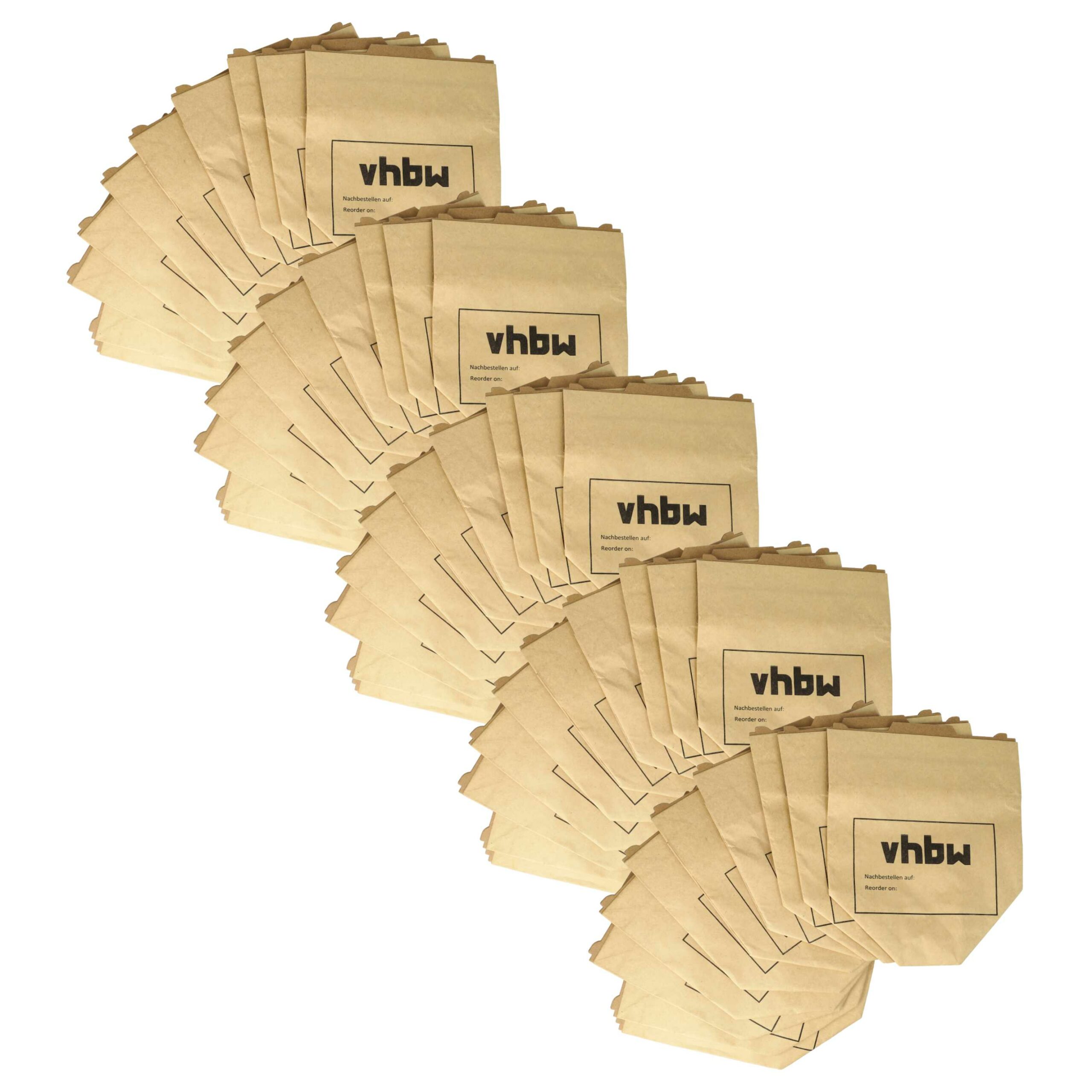 Pack 50x Sacos para Aspirador Vorwerk - Substitui Menalux 6971P - Papel