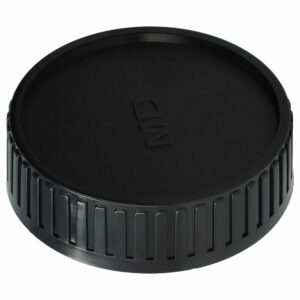 Tampa traseira de lente para Sony A290 baioneta MD - Preto vhbw