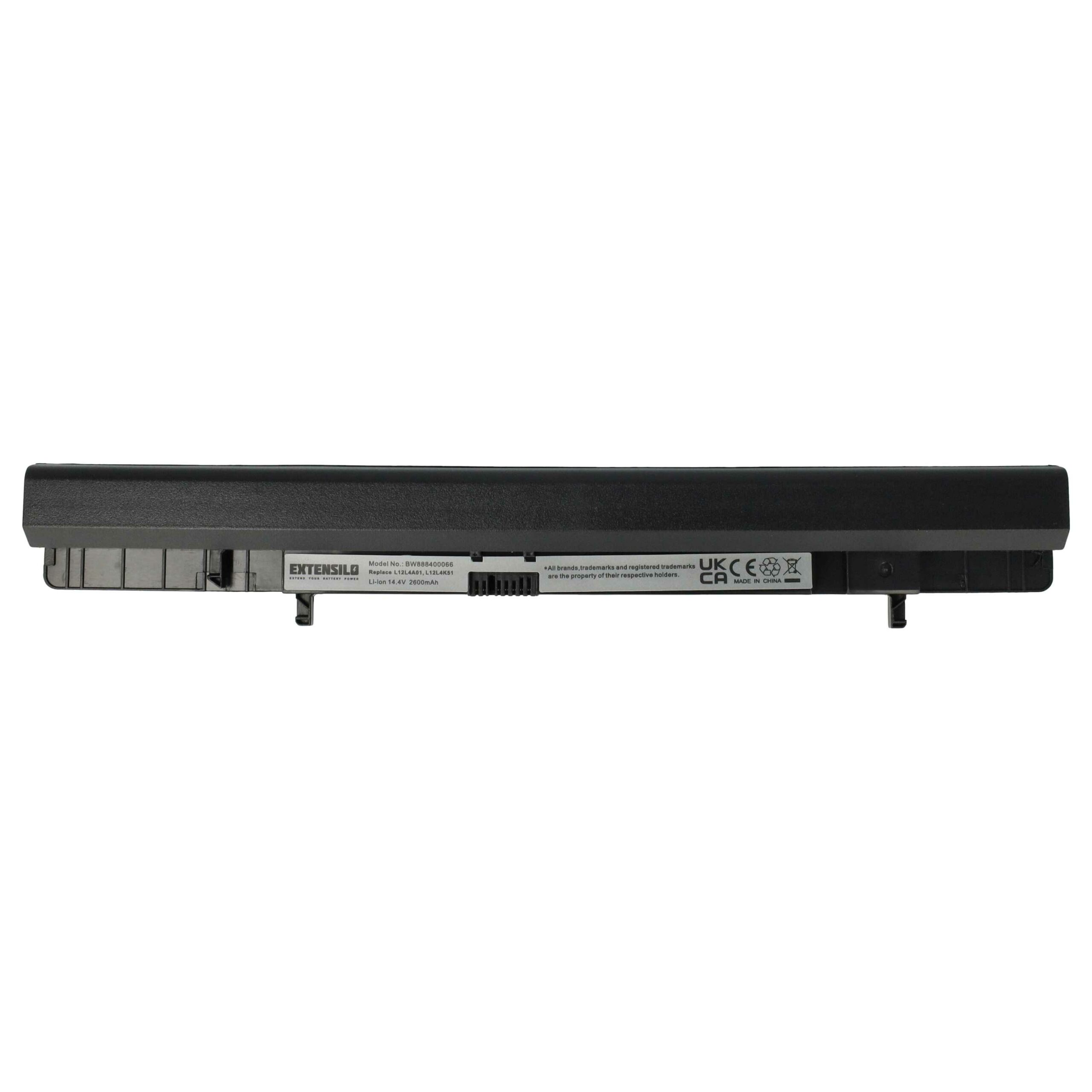 Bateria para Portátil Lenovo vhbw 2200 mAh 14.4V Li-Ion - Compatível L12M4A01, L12L4K51 - Image 3