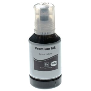 Tinta de Recarga Preta vhbw para Epson - Compatível com C13T03R140, 127 ml