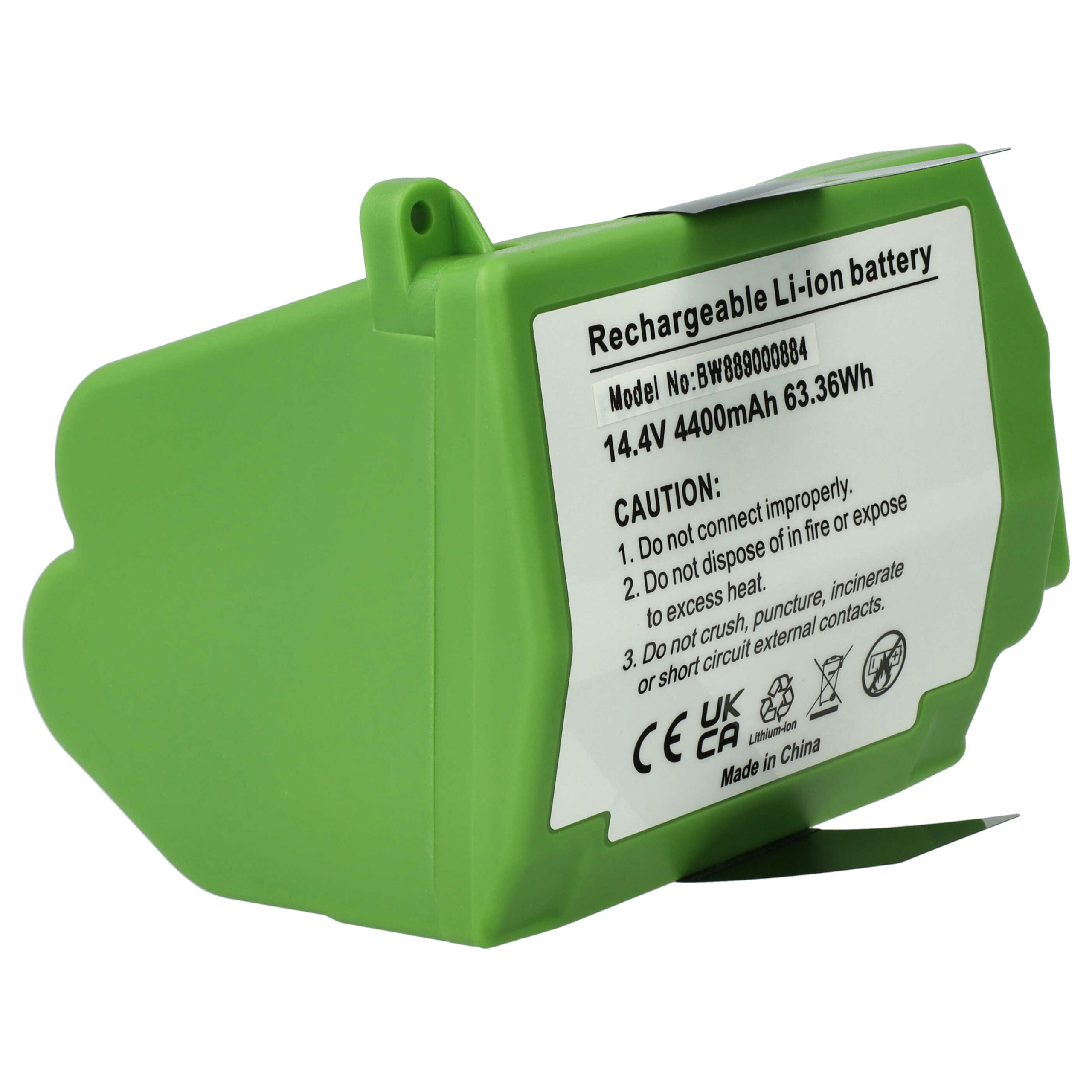 Bateria vhbw compatível com iRobot 4650994, 4400mAh, 14.4V, Li-Ion - Image 3