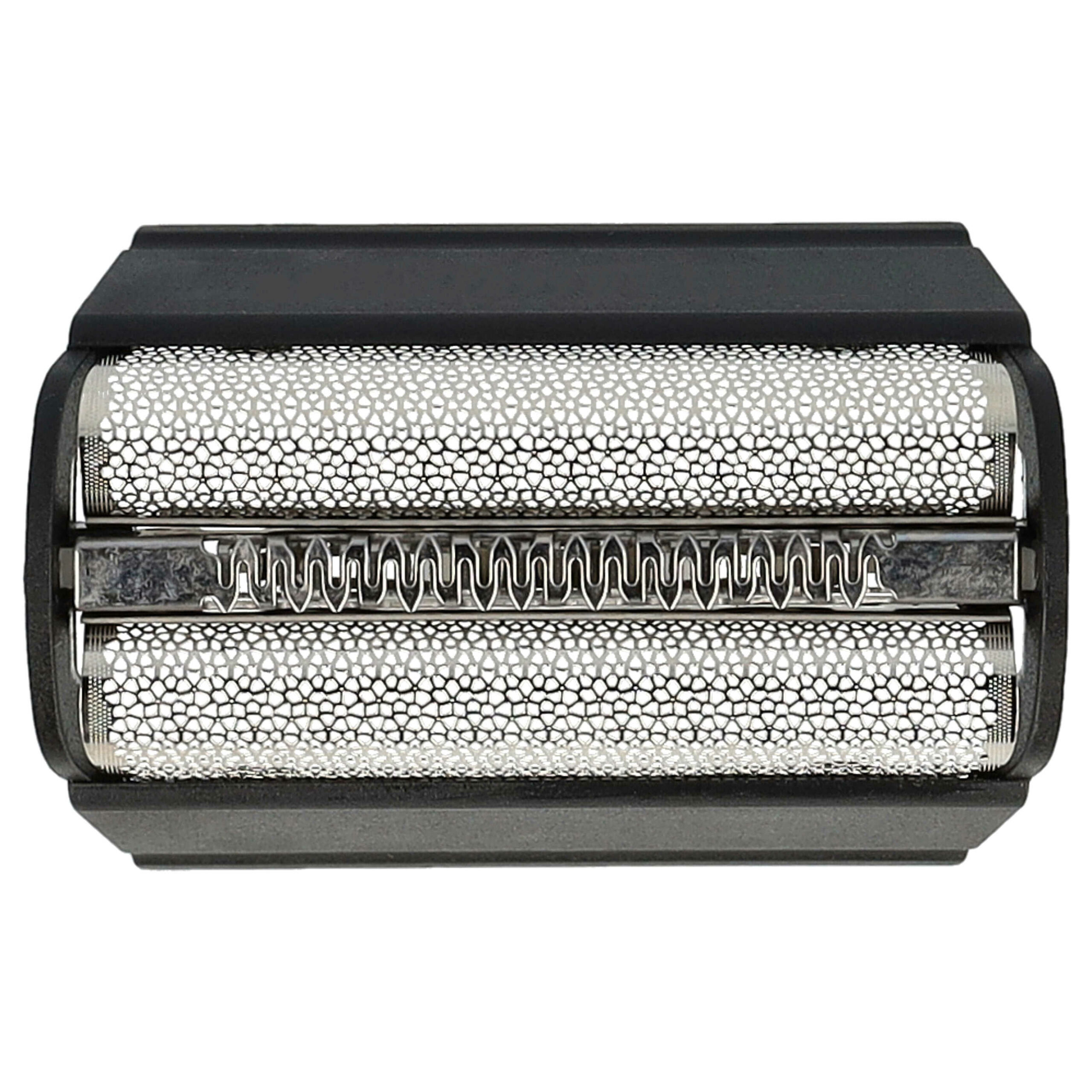 Lâmina dupla para barbear compatível com Braun SB505, 31B - com suporte, preta - Image 4