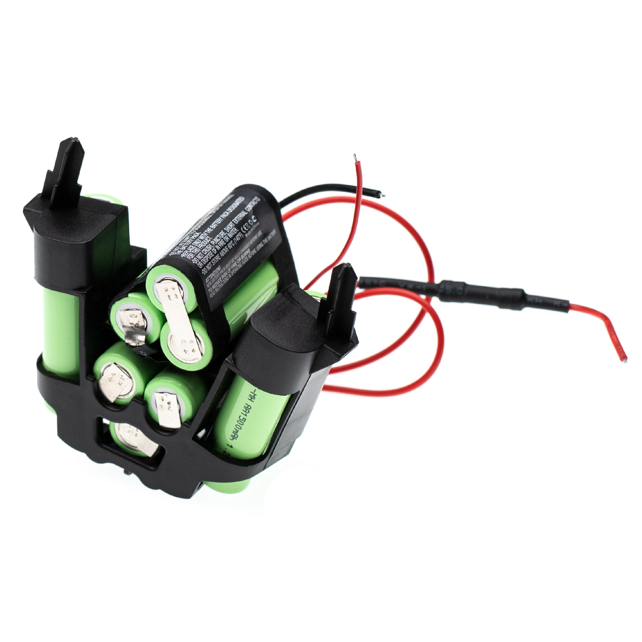 Bateria vhbw 12V 1500mAh NiMH para AEG 2199035011, Electrolux e outros