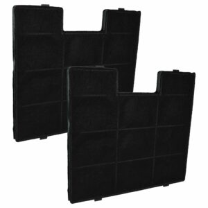 2x Filtro de Carvão Ativado Compatível com Amica FW-K250, Zelmer e outros modelos vhbw