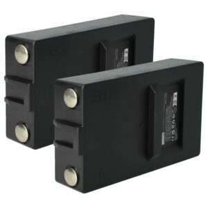 2x Bateria de Substituição para Comando à Distância Hiab / Olsberg 2.250.2011, 2.260.1020, 2.250.1000, 2.250.2010 - 2000 mAh