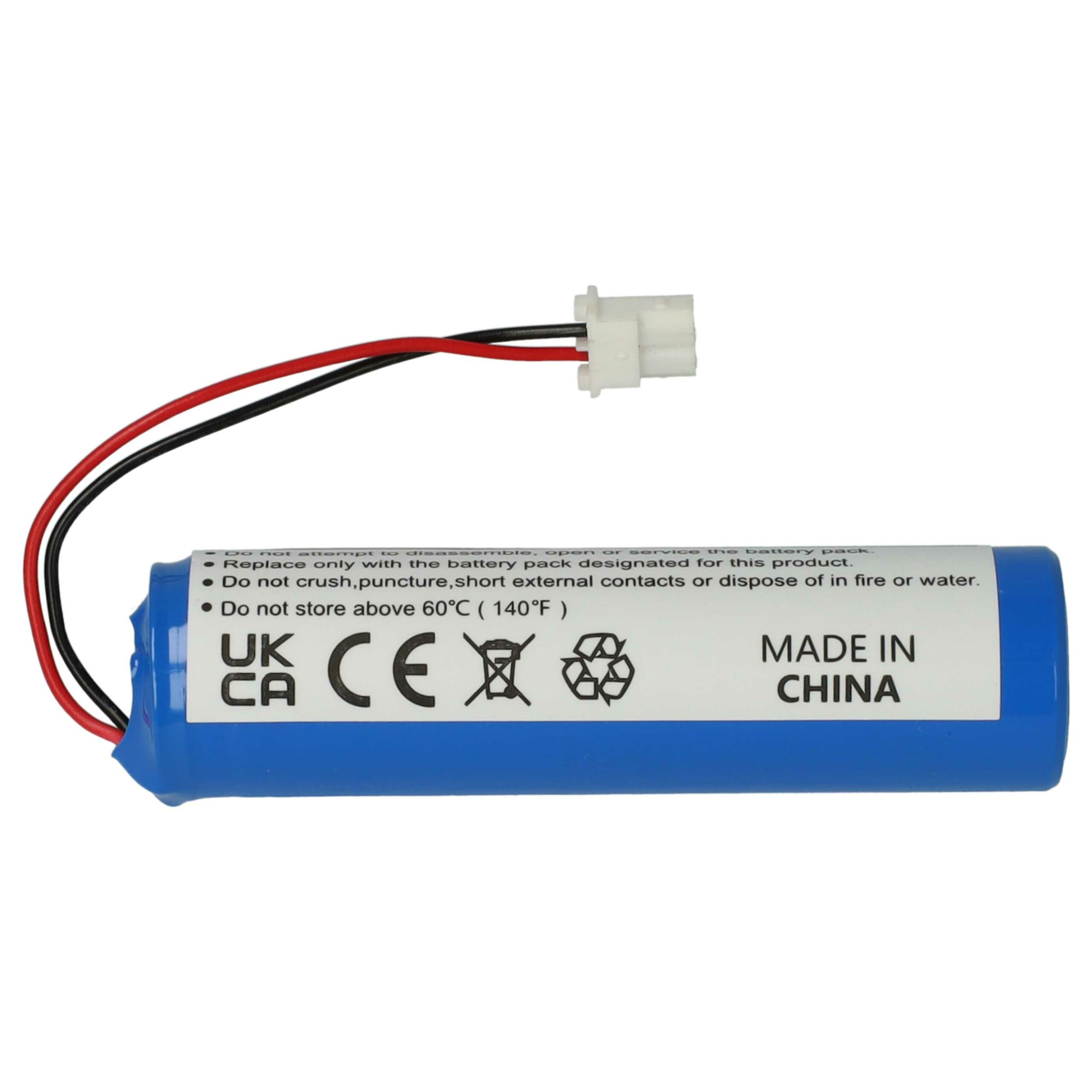 Bateria vhbw 3x BATT20L para Rádio DAB Midland - 2200 mAh 3.7 V Li-Ion - Image 3