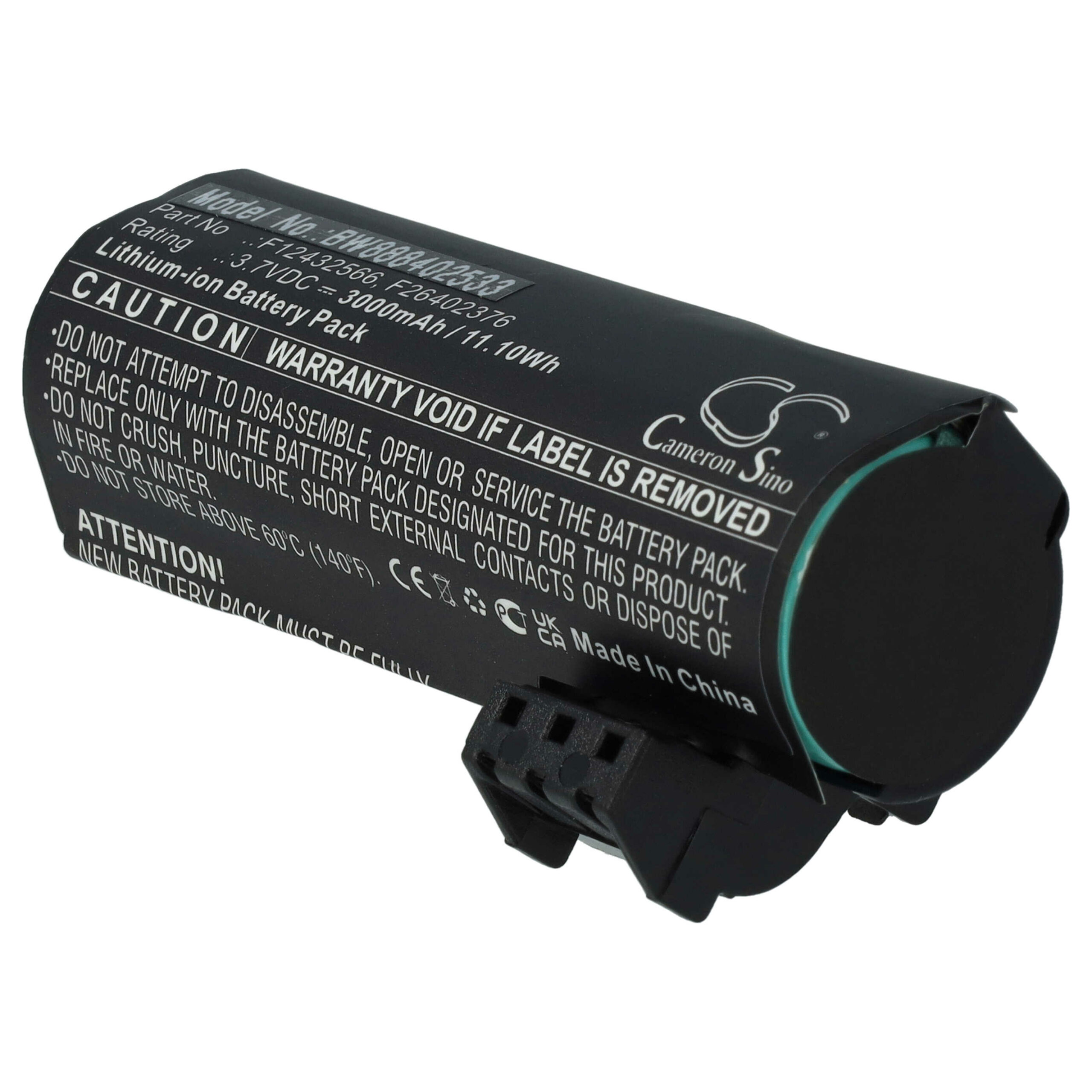 Bateria vhbw para Ingenico F12432566, F26402376 - Scanner POS - 3000 mAh 3.7 V - Image 3