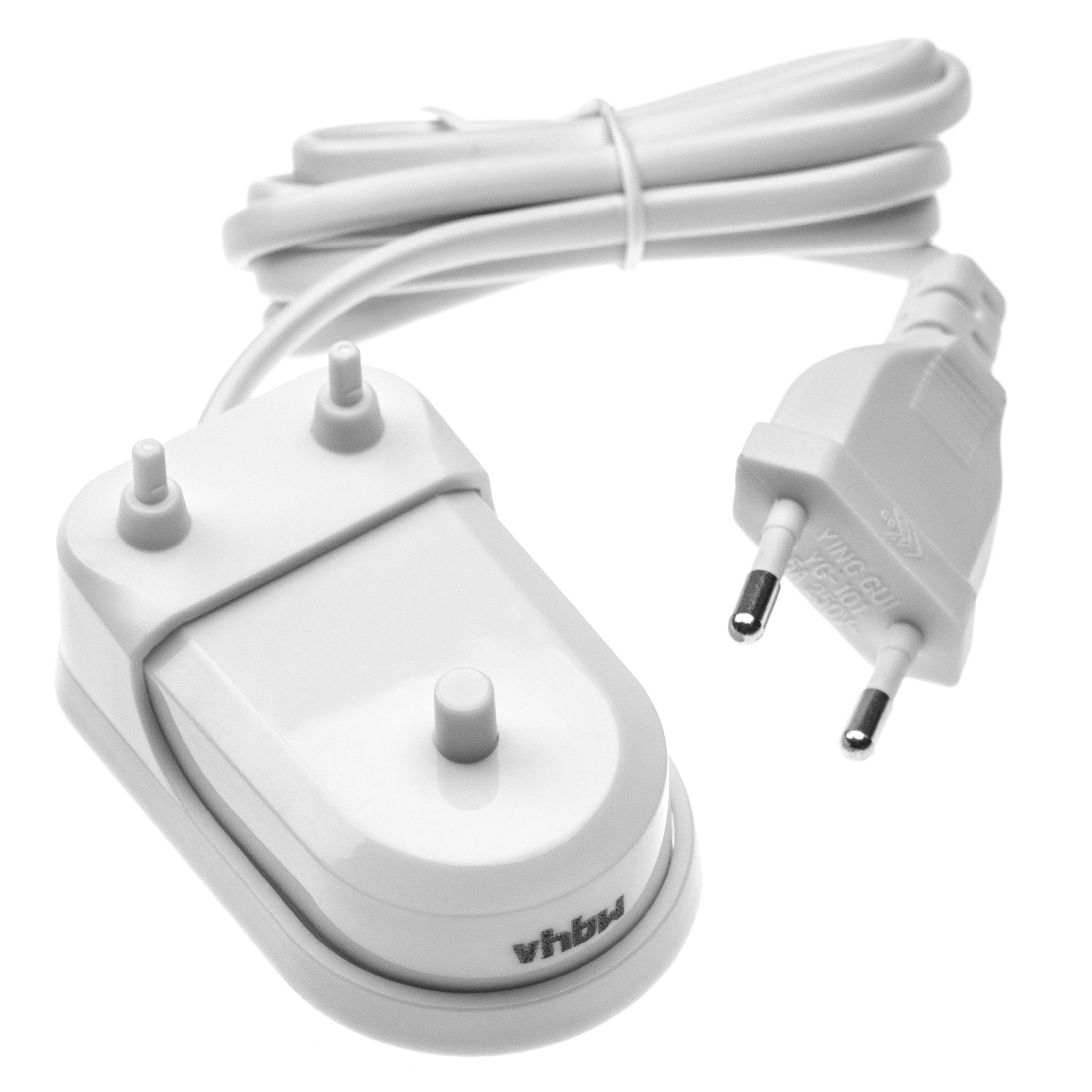Estação de Carregamento para Escova de Dentes Elétrica Philips - Base de Encaixe com Cabo USB 110 cm
